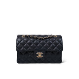 Chanel Double Flap Small Navy -s28