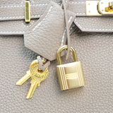 Hermes Birkin 25 Etoupe GHW - U