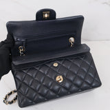 Chanel Double Flap Small Navy -s28