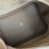 Hermes Picotin 18 Etoupee GHW - D