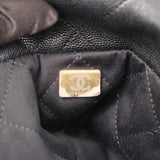 Chanel 22 Medium Black Caviar GHW - (MICROCHIP)
