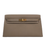 Hermes Kelly Elan Etoupe GHW - W