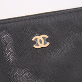 Chanel 22 Medium Black Caviar GHW - (MICROCHIP)