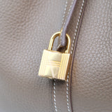 Hermes Picotin 22 Etoupe GHW - D