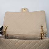 Chanel Single Flap XXL Beige GHW - (UNUSED)