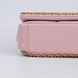 Chanel Neverending Chain Medium Flap Pink - (MICROCHIP)