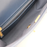 HOLD | Chanel Lucky Spring Denim Messenger Bag - (MICROCHIP)