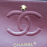 Chanel Double Flap Small Black Ghw -s30