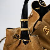 Chanel 25A Suede Calfskin Hobo Bag