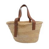 Loewe Raffia Basket Tote Bag