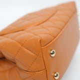 Chanel Coco Handle Caramel Small - (MICROCHIP)