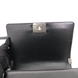 Chanel Le Boy Old Medium Black RHW - s28
