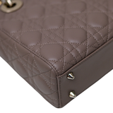 Lady Dior Small Taupe GHW - (UNUSED)