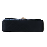 Chanel Double Flap Small Black Caviar GHW - (MICROCHIP)