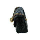 Chanel Mini Rec Pearl Crush Black