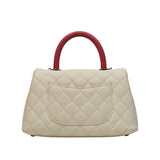 Chanel Coco Handle Small White - s23