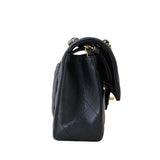 Chanel Double Flap Small Black GHW - (MICROCHIP)