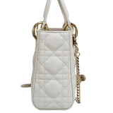 Lady Dior Mini White GHW