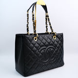 HOLD | Chanel GST Black Ghw -s17