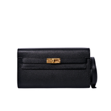 Hermes Kelly To Go Noir Chevre GHW - Y