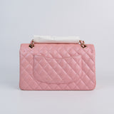 HOLD | Chanel Double Flap Medium Pink Iridescent -s27