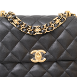 Chanel Coco First Small Black GHW - (MICROCHIP)