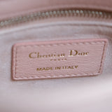 Lady Dior Mini Pink Ostrich GHW