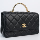 Chanel Small Flap Top Handle AGHW 2024 - (MICROCHIP)