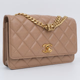 Chanel WOC Coco Crush Dark Beige - (MICROCHIP)