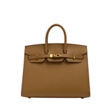 Hermes Birkin 25 Sellier Biscuit GHW - U