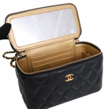 Chanel Vanity Pearl Crush Black GHW