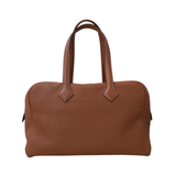 Hermes Victoria Bag 25 Gold PHW - C