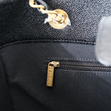 Chanel CC Trapezoid Chain Shopping Tote Bag