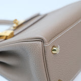 HOLD | Hermes Kelly 25 Togo Etoupe GHW - U
