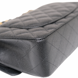 Chanel Double Flap Small Black Ghw -s30