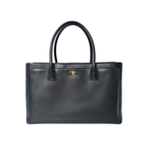 HOLD | Chanel Executive Cerf Tote Black GHW - s19