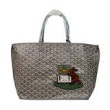 Goyard Anjou PM Broderi Es Rabbit Grege Claire Voie Ora