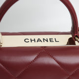 Chanel Trendy CC Burgundy GHW -s28