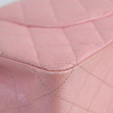 HOLD | Chanel Double Flap Medium Pink Iridescent -s27