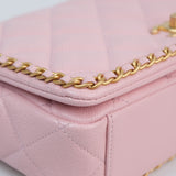 Chanel Neverending Chain Medium Flap Pink - (MICROCHIP)