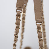 Chanel Timeless Tote Dark Beige GHW