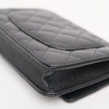 Chanel Wallet On Chain Black SHW - s27