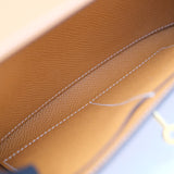 Hermes Kelly To Go Gold GHW - B