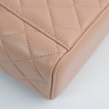 Chanel Vanity Top Handle Pink Beige - s31