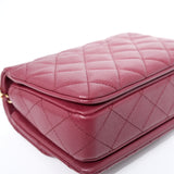 HOLD | Chanel Coco First Small Burgundy GHW - (MICROCHIP)