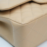 Chanel Double Flap Small Beige Claire GHW - (MICROCHIP)