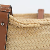 Loewe Raffia Basket Tote Bag
