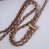 HOLD | Chanel My Perfect Mini Pink Iridescent AGHW - (MICROCHIP)