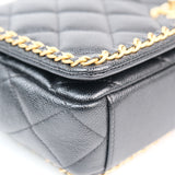 Chanel Neverending Chain Black Medium - (MICROCHIP)
