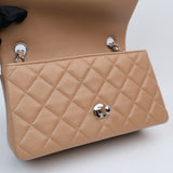 Chanel Mini Rec Dark Beige SHW - (MICROCHIP)